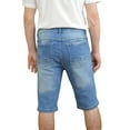 thumbnail image 4 of SKYLINEWEARS Men Ripped Distressed Shorts Slim Fit Denim Jeans Shorts with Broken Hole, 4 of 4