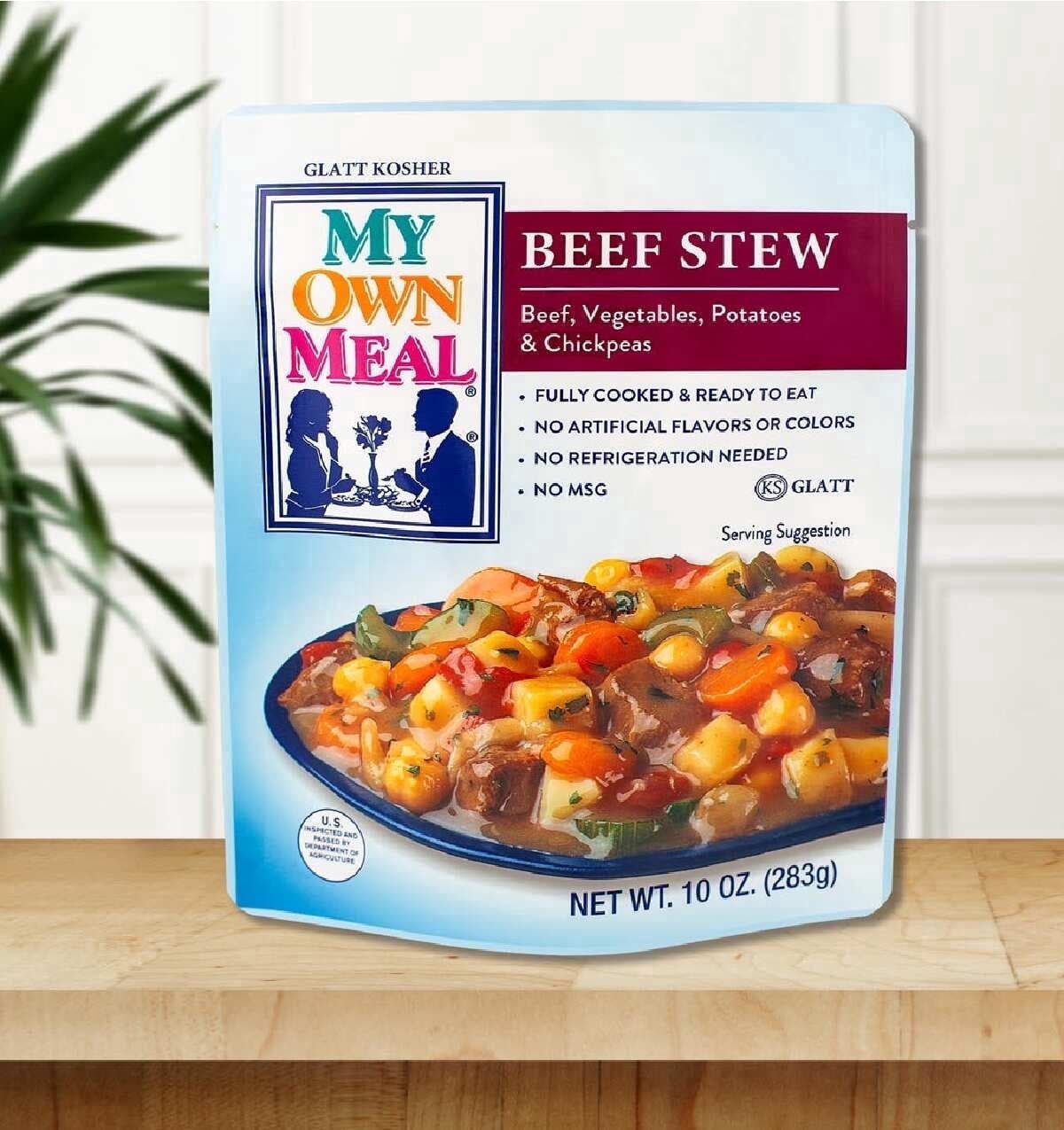 My Own Meals, Beef Stew, Kosher Shelf Stable Meal, 10OZ, Pack of 6