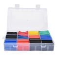 thumbnail image 2 of Ensemble de Tubes Thermorétractables, Kit de Tubes Thermorétractables Durable Stable pour Fil de Protection de Performance Largement Utilisé pour les Extérieurs 750pcs, 2 of 8