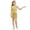 Z26 Gold, variant on Landzoo Halloween Toddler Girls Dress Sequins One-Shoulder Boat Neck Beautiful Dresses For Girls Size 3-4 Years