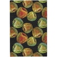 thumbnail image 2 of Addison Rugs Dream Shag Premium Machine Washable Transitional Apples Midnight Rectangle Rug, 5' x 7'6", 2 of 8