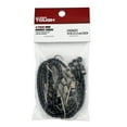 thumbnail image 3 of (3 pack) Hyper Tough 10 inch Grey Mini Rubber Bungee Cords 4 Pack, 3 of 12