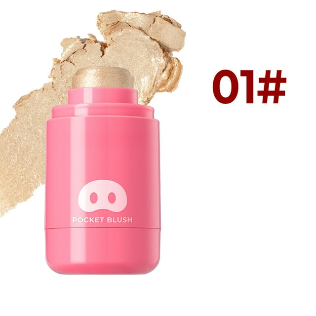 Hydrating Tinted Stick with Ginseng Fruit Extracts Creamy Shiny Glow Cheeks Lips Long-Lasting Lightweight Buildable Makeup