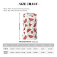 thumbnail image 4 of Pofeuu Hand Drawn Watermelon Print Basketball Jersey, Shirts for Men Youth Basketball Jersey Crew Neck-Large, 4 of 6