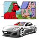thumbnail image 1 of Clifford el Gran Perro Rojo Parasol para Parabrisas Delantero Protector Plegable, Visera Solar para Auto Bloquea Rayos UV Mantiene tu Vehículo Fresco140cm*76cm, 1 of 6