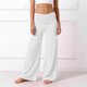 thumbnail image 4 of Pantalones de Cintura Alta de Pierna Ancha para Mujeres Pantalones de Yoga Plegables de Cintura Elástica Pantalones de Pierna Ancha Casuales Y Cómodos para Niños, 4 of 5