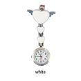 thumbnail image 2 of Minnieouse Reloj de bolsillo femenino Aleación de zinc Patrón de dibujos animados Clips colgantes Relojes de guardería Reloj colgante delicado Regalos Relojes Blanco Minnieouse AP012610-01, 2 of 5