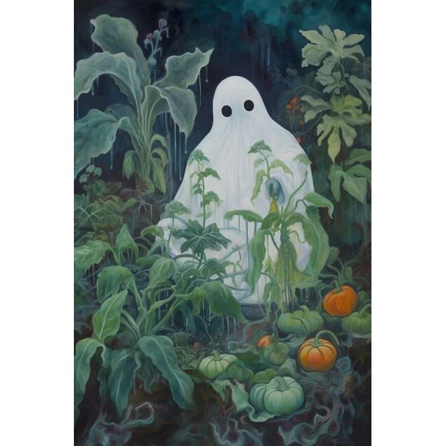 Dark Academy-carteles góticos Vintage, impresiones, calabaza escalofriante, en la selva elfo, pintura en lienzo, pared de Halloween, decoración del hogar, imagen