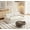 White, variant on 66" Multi-Functional Velvet Pull Out Sofa Bed, 3-in-1 Convertible Queen Sleeper Loveseat with Side Storage, Modern Couch Bed for Living Room Small Spaces. Grey