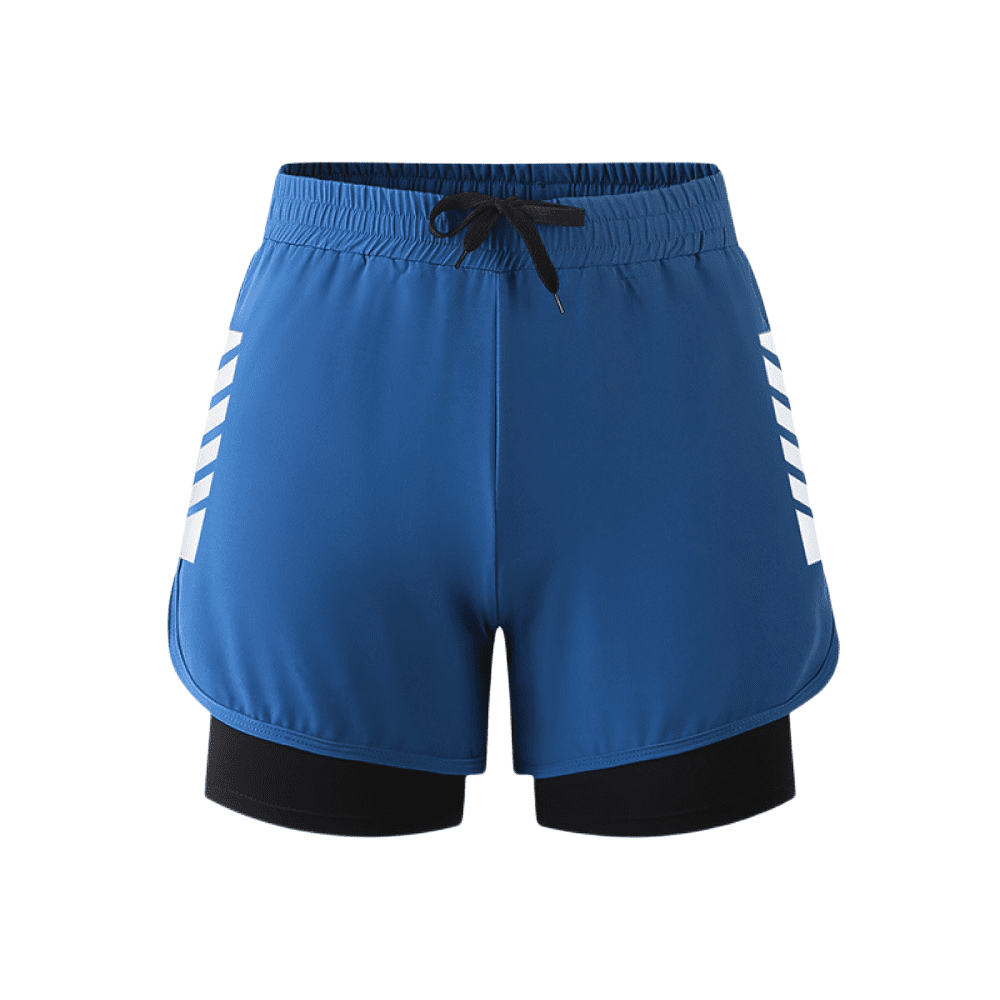 Mens Swim Trunks with Compression Liner 2 in 1 Quick Dry Bathing Suit Beach Shorts with Zipper Pockets 5XL