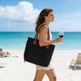 thumbnail image 7 of Tirrinia Wine Purse with Hidden Spout & Cooler Tote Bag Drink Dispenser, Leakproof Insulated Tote for Concerts Beach Tailgates Stadium, Gift for Wine Lovers Large Capacity Travel Handbag, 7 of 7