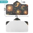 thumbnail image 4 of Yayeee Kids Hooded Towels Toddler Soft Absorbent Beach Bathing Wrap 50" x 23.5", Sun Moon and Stars Pattern, 4 of 5