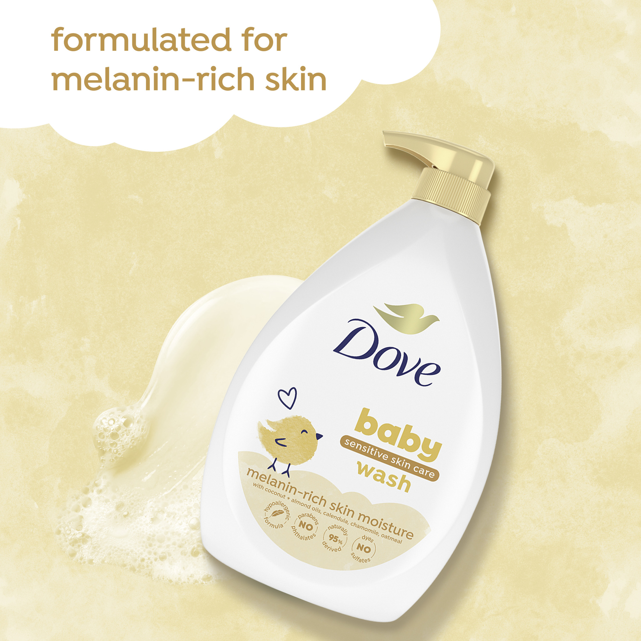 Baby Dove Sensitive Baby Wash for Melanin-Rich Skin, 34 oz photo 4