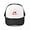 Black/White, variant on - I Love High School Football - Adjustable Unisex Printed Trucker Hat with Mesh Back