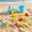 C, variant on Kids Beach Sand Toy Set, Cartoon Crab Sand Sifter Shovel Rake Sea Animal Molds Water Hourglass Summer Outdoor Play Kit