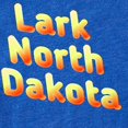 thumbnail image 2 of CafePress - Lark North Dakota - Cute Infant Baby Football Bodysuit, 2 of 3