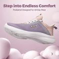 thumbnail image 5 of FitVille Wide Walking Shoes for Women, Hands Free Slip On Sneakers Lightweight Running Shoes Arch Support - V1, 5 of 6