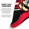 thumbnail image 4 of Set de gorro de invierno y guantes para niños Nintendo Super Mario de 4 a 7 años, 4 of 7