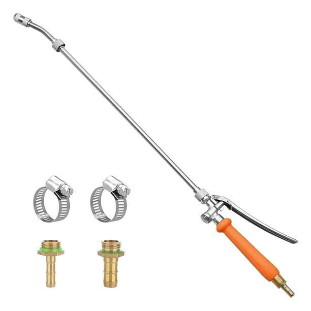 Varitas pulverizadoras de latón de 1/4 "y 3/8", varillas pulverizadoras con boquilla ajustable, varillas pulverizadoras para jardín, varillas de riego
