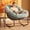 Green, variant on Peispie Oversized Corduroy Papasan Rocking Chair with Thick Cushion, Indoor Outdoor Egg Rocker Lounge Chair, 330lbs Comfy Accent Chair for Patio Porch Living Room, Beige