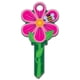 thumbnail image 1 of Llave en blanco con forma de llave Lucky Line con forma de casa de flores SC1, 1 of 4