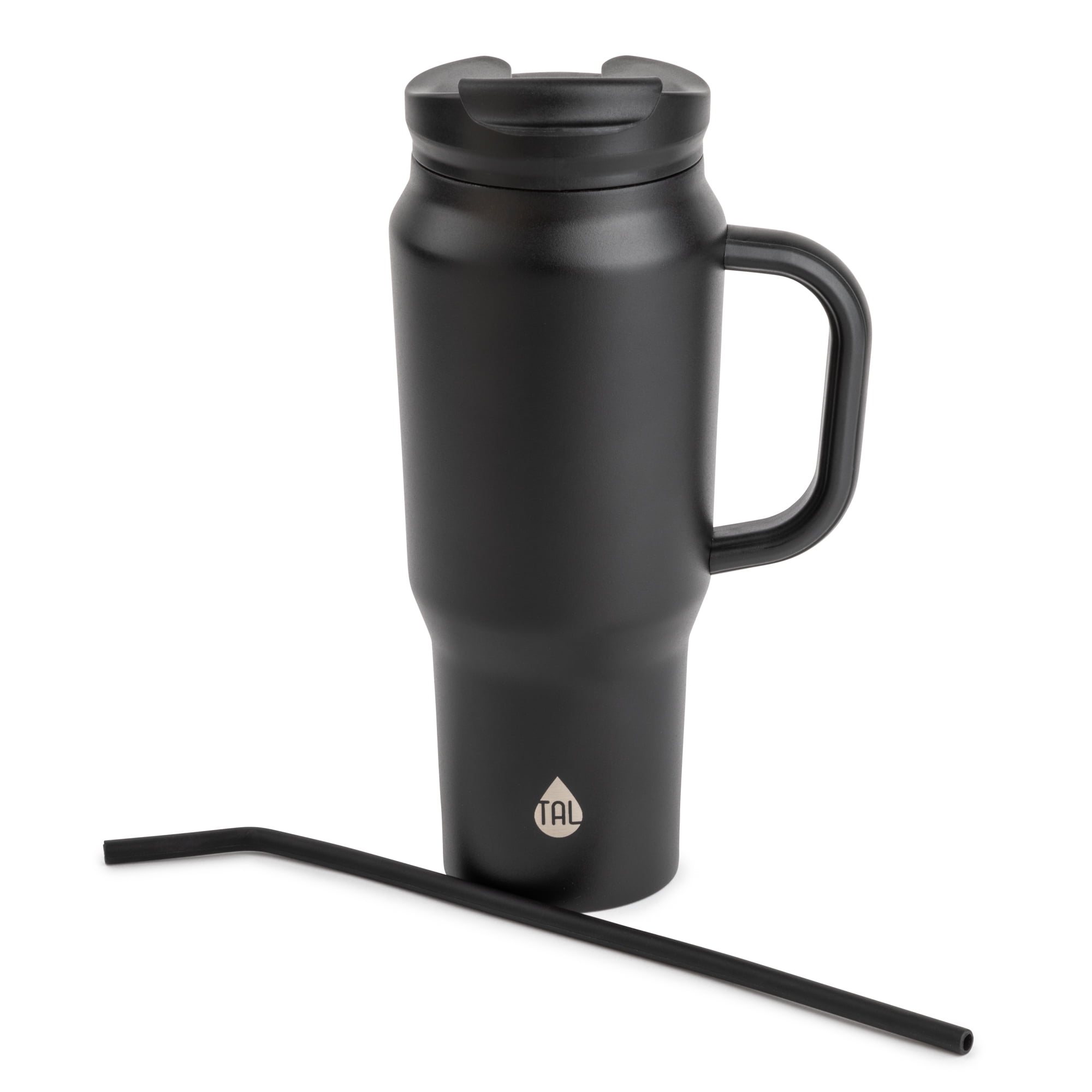 30oz Freeze Thermos Bottle with Lid Straw Stainless Steel Water