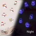 thumbnail image 2 of Isvgxsz 2025 New Clearance Household Layout Christmas Snowman Luminous Sticker Decorative Sticker Removable Glue Small Sticker, 2 of 7