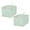 Blue (Xl), variant on DII Laundry Storage, PE Coated Bin with Handles, Aqua Lattice, Large, 10.5x17.5x10"