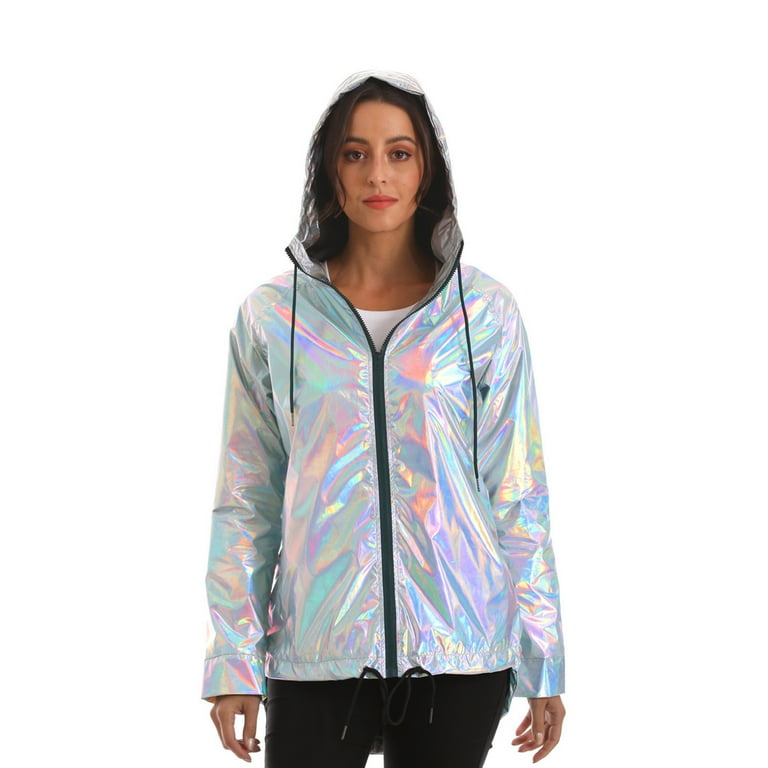 fluorescent zip up hoodie
