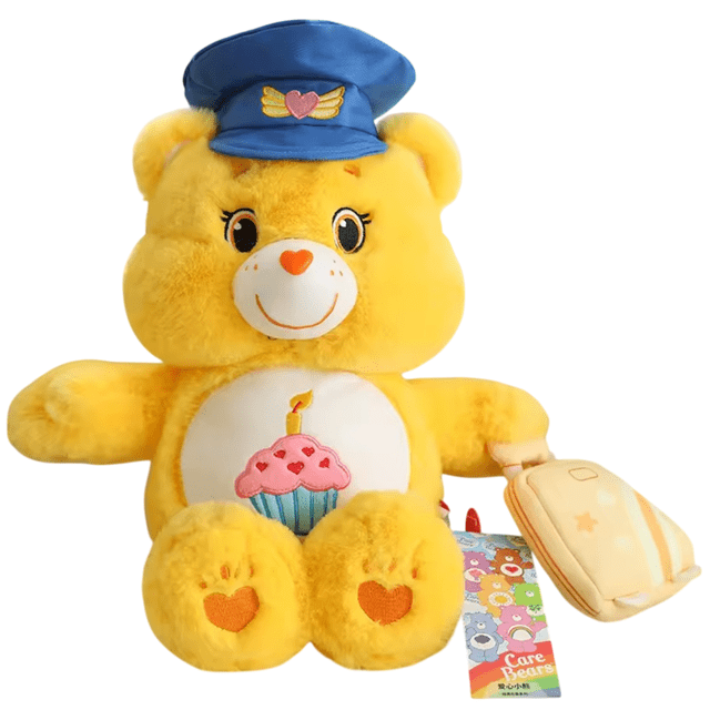 Peluche ositos cariñositos piloto amarillo care bears original 33cm