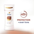 thumbnail image 3 of Dove Antiperspirant Deodorant Stick Even Tone Shea Butter & Vanilla Pack of 3 for 48h Odor and Sweat Protection & Skin Restoration, with Niacinamide & Visible Results in 3 Weeks, 2.6 oz, 3 of 4