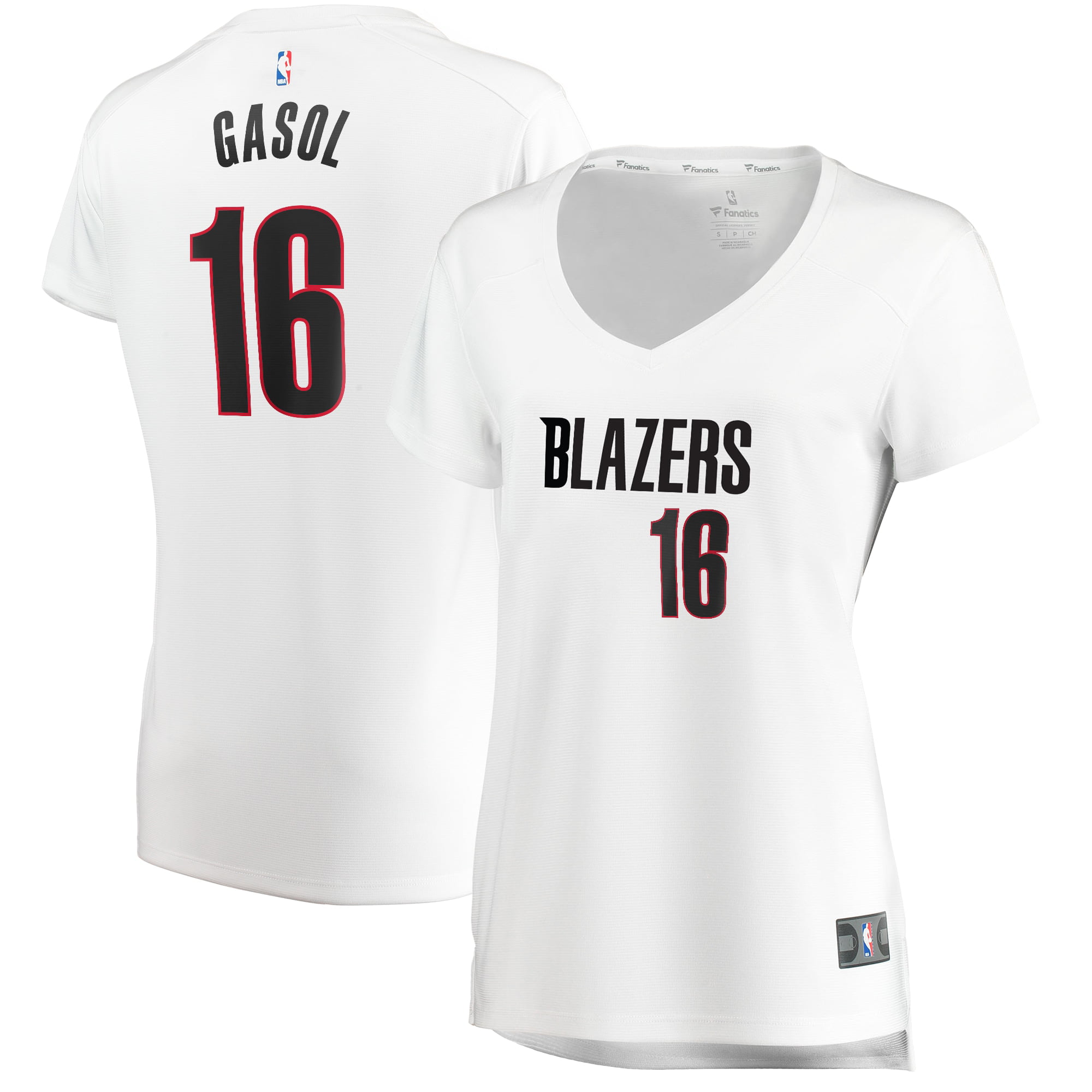 salary Endless Carrot Pau Gasol Portland Trail Blazers Fanatics Branded Women's Fast Break Player  Jersey - Association Edition - White - Walmart.com