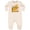 Natural Heather, variant on Inktastic 1st Birthday with Taco and Confetti Baby Fleece Romper