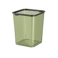 BINGTAOHU 12 Litre Household Light Translucent Waste Bin Basket