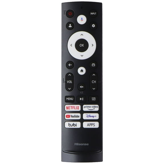 Pre-Owned Hisense OEM Remote Control ERF3V90H(0011) for Select Hisense TVs - Gray