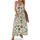 thumbnail image 1 of Vestido verde claro sin mangas Cottagecore, elegante y chic, vestidos de mujer, vestidos de promoción, vestidos de fiesta, vestidos de mujer, 1 of 7