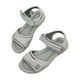 thumbnail image 4 of Women Open Toe Flat Comfy Sandals Casual Ankle Strap Shoes, 4 of 5