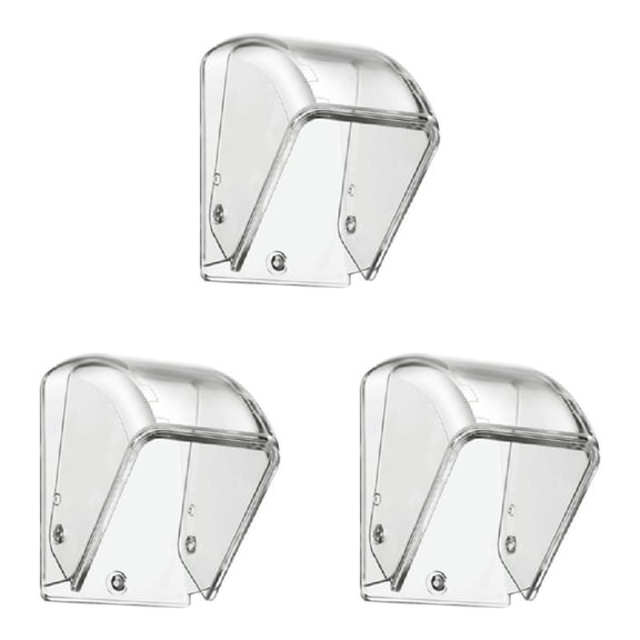 Splashproof Doorbell Enclosure With Antifall Features For Secure Outdoor Setups
