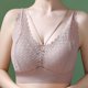 thumbnail image 2 of Gibobby Brasier deportivo para mujer Mujeres Sexy Full Lace Flower Ropa interior sin Sin espalda Cintura Abrigo Sujetador Busto envuelto(Rosa,Talla única), 2 of 4