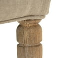 thumbnail image 3 of Zentique CFH132 E272 Red Stripe 36 x 38 x 28 in. Rana Arm Chair, Khaki Linen & Red Stripe, 3 of 4