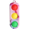 thumbnail image 1 of Mini Fidget Dimple Toy, New Designed Dimple Fidget Hand Toy, Dimple Stress Relief Toy Keychain, Portable Handheld Decompression Sensory Bubble Push Pop Toy for Adult Children (#001), 1 of 5