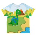 thumbnail image 2 of My Little Dinosaur All Over Toddler T Shirt Multi 4T, 2 of 2