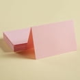 thumbnail image 3 of Paquete de 50 tarjetas rosadas en blanco dobladas de 5 x 7 pulgadas de Toperd, 250 g/m², 3 of 7