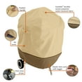 thumbnail image 5 of Classic Accessories Veranda™ Patio Kettle BBQ Grill Cover - Durable BBQ Cover with Heavy-Duty Weather Resistant Fabric (73422), 5 of 18