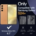 thumbnail image 2 of JETech Magnetic Case for Samsung Galaxy S24+ / S24 Plus 5G, Compatible with MagSafe, Shockproof Protective Phone Cover, Non-Yellowing Hard Clear PC Back (Sandstone Orange), 2 of 7