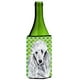 Caniche Standard Blanc Porte-Bonheur St. Patricks Jour Bouteille de Vin Manchon Hugger 24 Oz. – image 1 sur 1