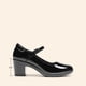 thumbnail image 2 of Zapatos de Tacón Bajo con Bloque Grueso Mary Jane para Mujer DREAM PAIRS, 2 of 8