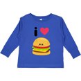 thumbnail image 3 of Inktastic I Love Cheeseburgers Boys or Girls Long Sleeve Toddler T-Shirt, 3 of 5