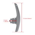 thumbnail image 2 of Paddle Shifter Extension For BMW F Series F30 F31 F32 F10 X3 X5 Aluminium Grey, 2 of 13