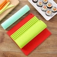 thumbnail image 2 of Shoreew Silicone Sushi Rolling Curtain Non-Stick Dual-Sided Sushi Mat Food-Grade DIY Rolling Tool for Japanese Rice Rolls, 2 of 7